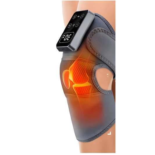TermoVib Isı & Masaj Destekli Diz Bandı | Ergonomik Hareket Desteği